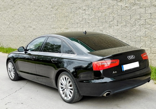 Audi A6 cena 60900 przebieg: 114000, rok produkcji 2014 z Łódź małe 277